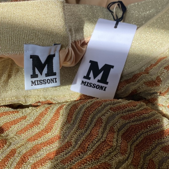 Missoni Wide Leg Gorgeous Sparkly Pants New With Tags Body Contouring Liner - Picture 12 of 16